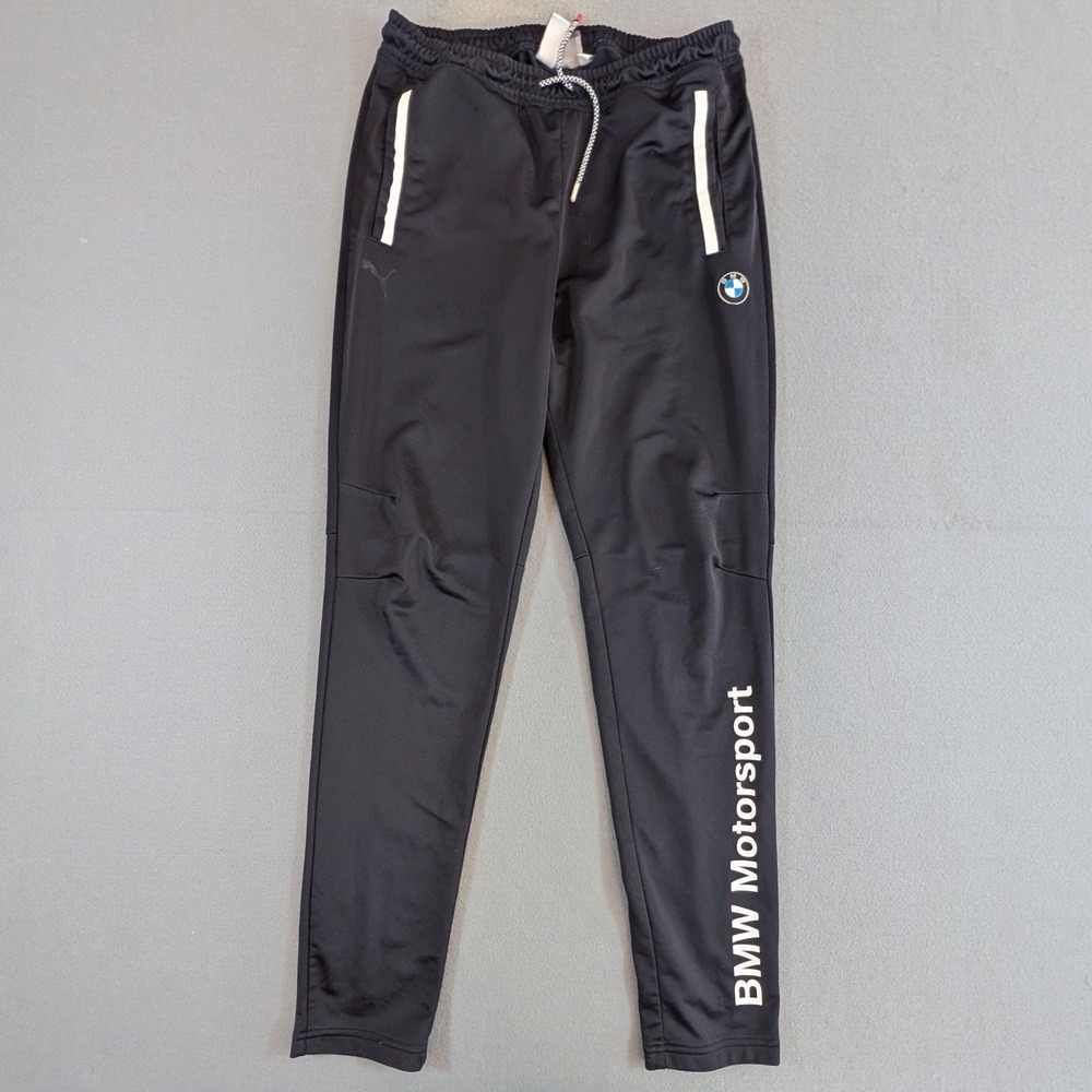 Puma BMW Motorsport Track Pants Logo Mens‎ Size Medium Athletic